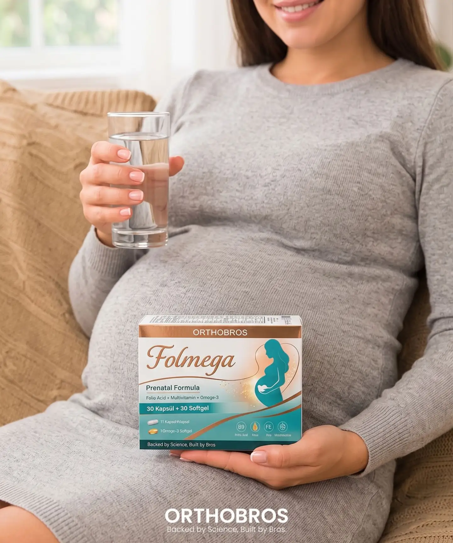 Anne adaylarının ihtiyaç duyduğu kapsamlı desteği tek kutuda sunan Folmega ile hamilelik yolculuğunuza güvenle eşlik edin. 💙🤰

Orthobros Folmega; folat, Omega-3 (DHA & EPA), magnezyum, D3, K2, demir, iyot ve biotin gibi önemli vitamin ve mineralleri iki kapsüllü özel sistemiyle bir araya getirir. Anne adaylarının günlük beslenmesini desteklemek üzere geliştirilmiş kapsamlı prenatal formülüyle hem annenin hem de bebeğin ihtiyaçlarını desteklemeye yardımcı olur.

Detaylı bilgi ve sipariş için:
🌐 orthobros.com.tr
📞 0549 156 4141

#Orthobros #folmega #prenatalvitamins #hamilelikdesteği #anneadayı