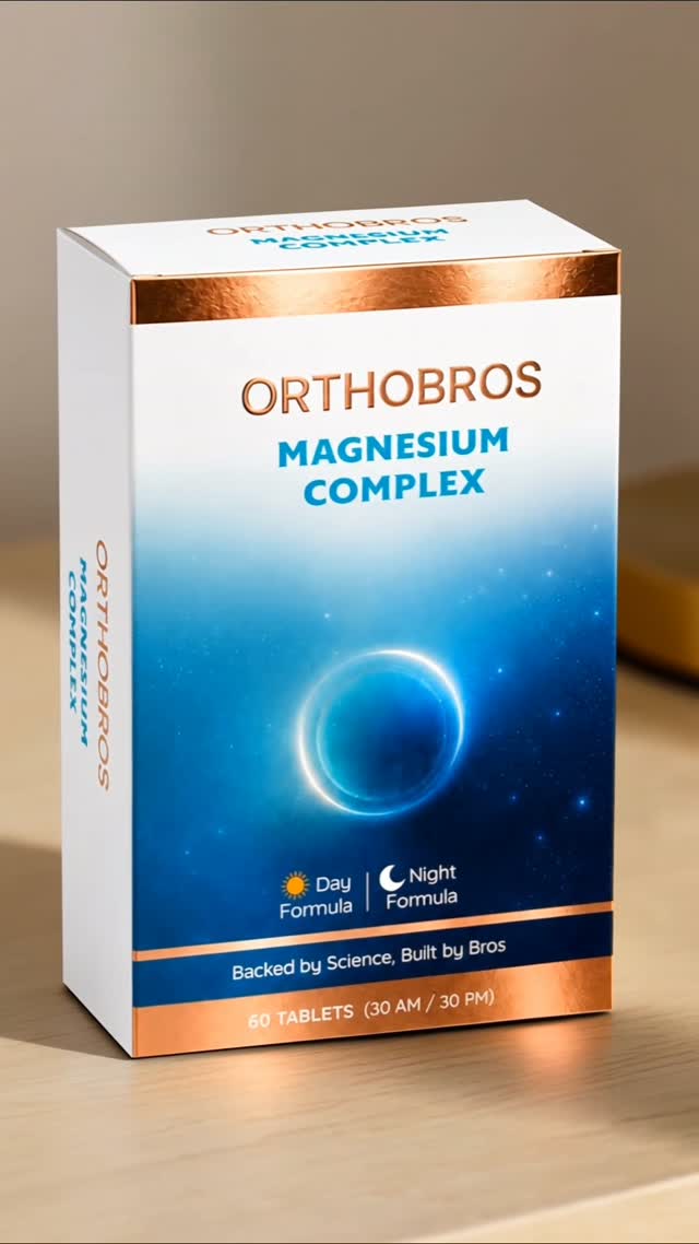 Günün temposu değişir, ihtiyaçların da onunla birlikte değişir. ☀️🌙

ORTHOBROS Magnesium Complex, gündüz ve gece için geliştirilmiş iki farklı magnezyum formülüyle günlük rutininize eşlik eder.

☀️Day Formula: Enerji metabolizması, kas fonksiyonu ve günlük performans desteği
🌙Night Formula: Rahatlama, gece boyu toparlanma ve uyku kalitesinin desteklenmesine yardımcı formül

Gündüz enerjini koru, gece toparlanmaya hazırlan.

Detaylı bilgi ve sipariş için:
🌐 www.orthobros.com.tr
📞 0549 155 41 41

#orthobros #magnesiumcomplex #magnezyum #magnezyumtakviyesi #günlükdestek