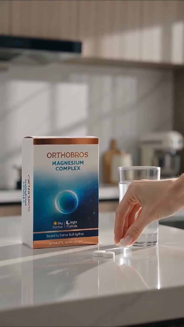 Gün başlar, tempo yükselir. İşler, yollar, sevdiklerinle paylaştığın anlar… Akşam olduğunda ise sıra kendine gelir. Orthobros Magnesium Complex, gündüz ve gece formülüyle günün farklı ritimlerine eşlik eder.

✅ Gün boyu enerji ve performans desteği
🌙 Gece rahatlama ve toparlanma desteği

Siz de günün her anında doğru magnezyum desteğini keşfedin.

🌐 orthobros.com.tr
📞 Sipariş & Bilgi: 0549 155 41 41

#orthobros #gıdatakviyesi #saglikliyasam #magnezyum #günlükdestek