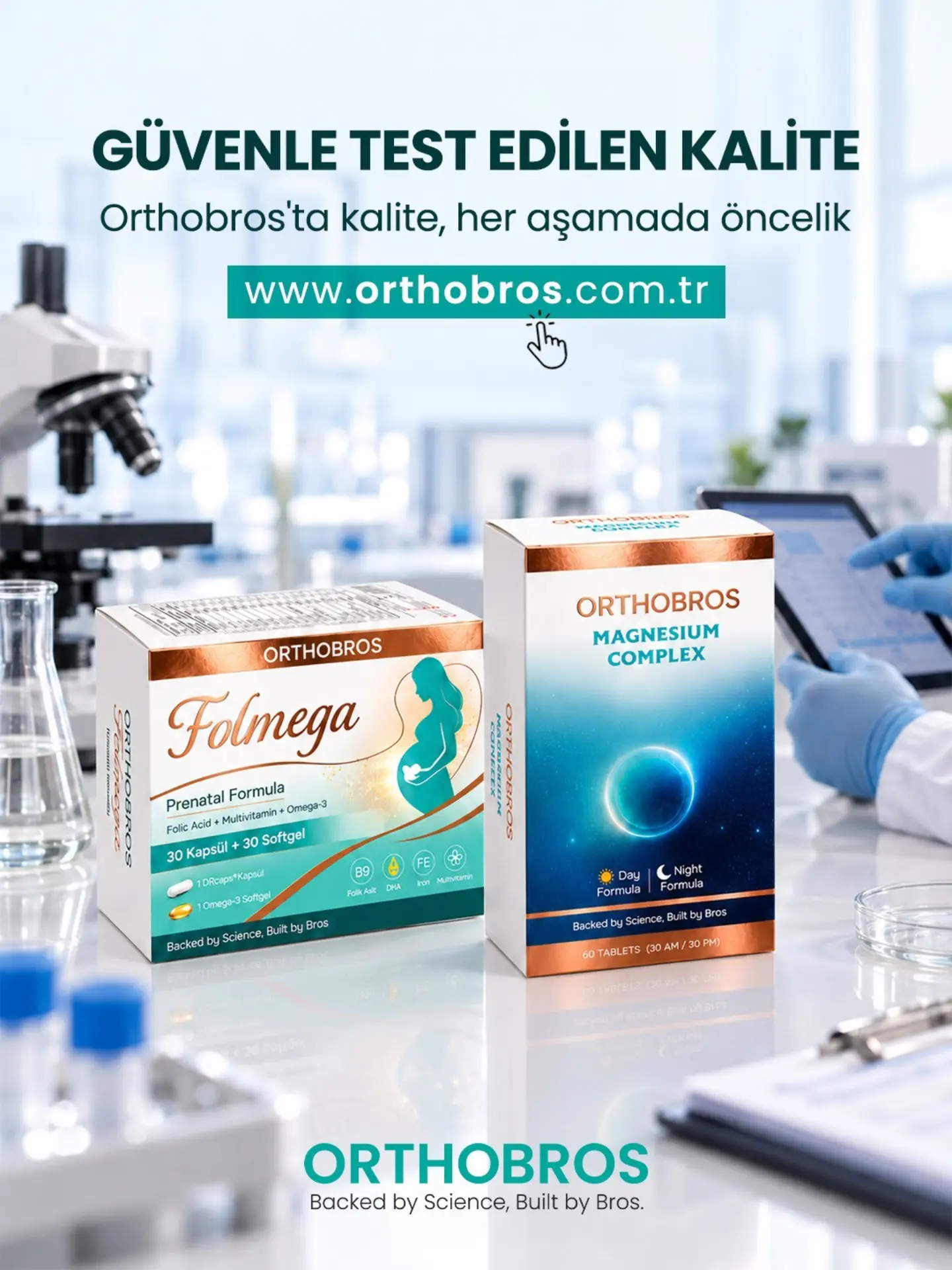 Güvenle test edilen kalite✨
Orthobros'ta kalite, her aşamada öncelik✅

Detaylı bilgi ve sipariş için:
📞 0549 156 4141
🌐 orthobros.com.tr

#magnesiumcomplex #magnezyum #magnezyumtakviyesi #orthobros #gebeliktakibivedoğum